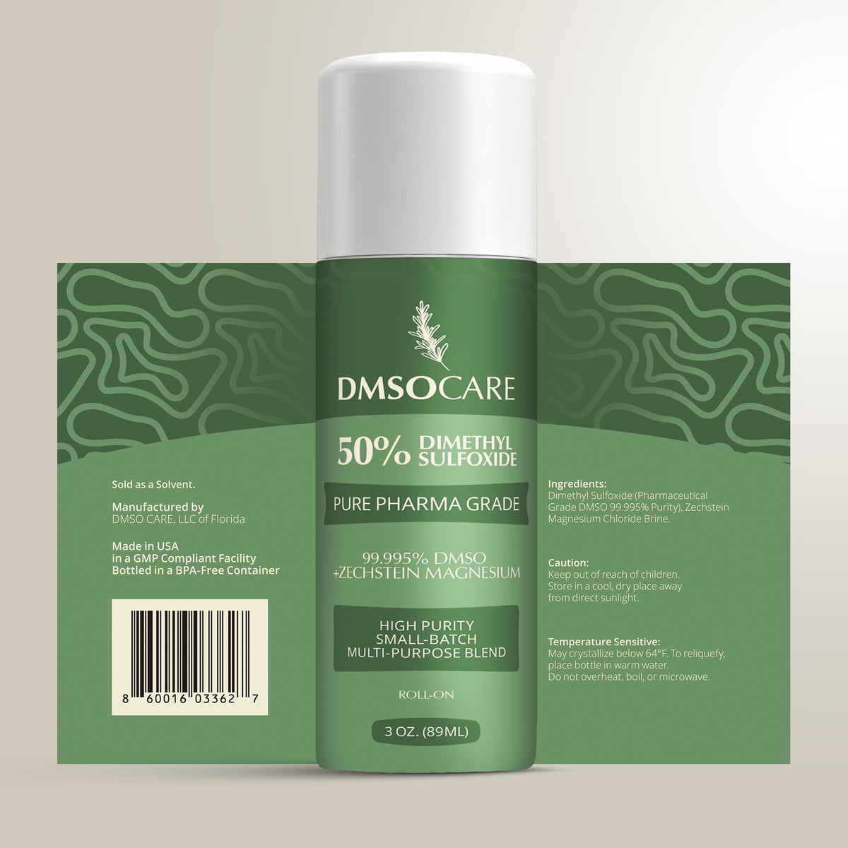 50/50 DMSO + Zechstein Magnesium Oil