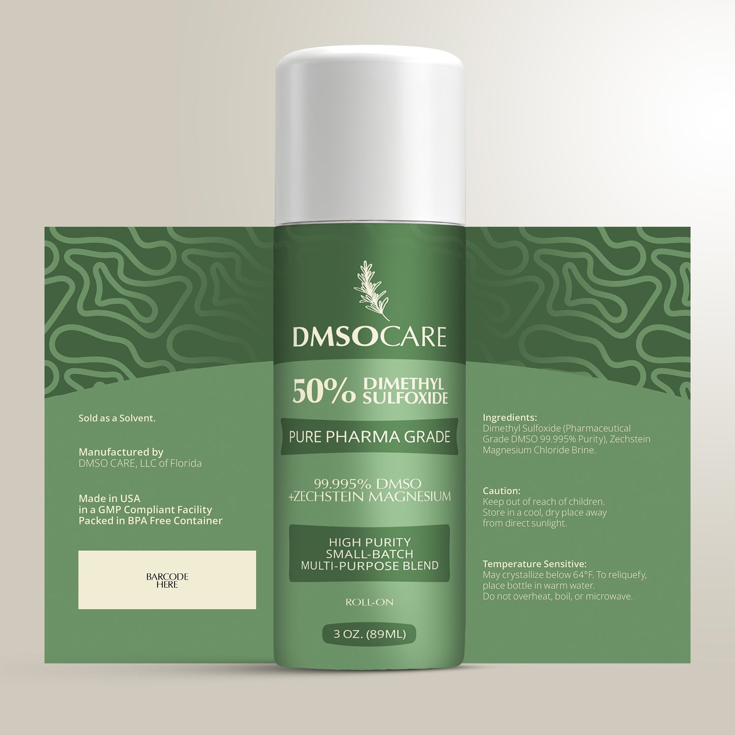 50/50 DMSO + Zechstein Magnesium Oil