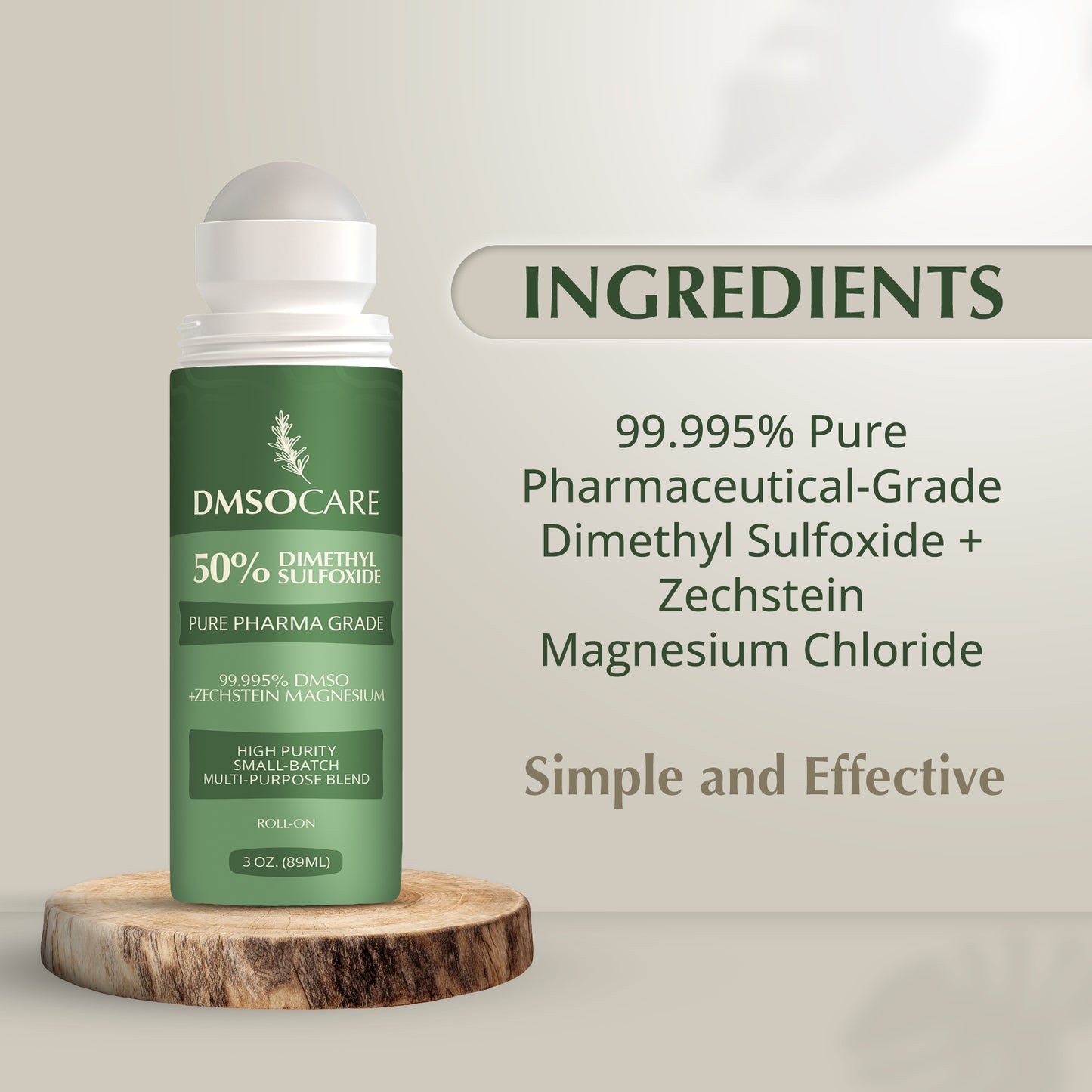 50/50 DMSO + Zechstein Magnesium Oil