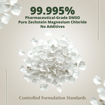 50/50 DMSO + Zechstein Magnesium Oil