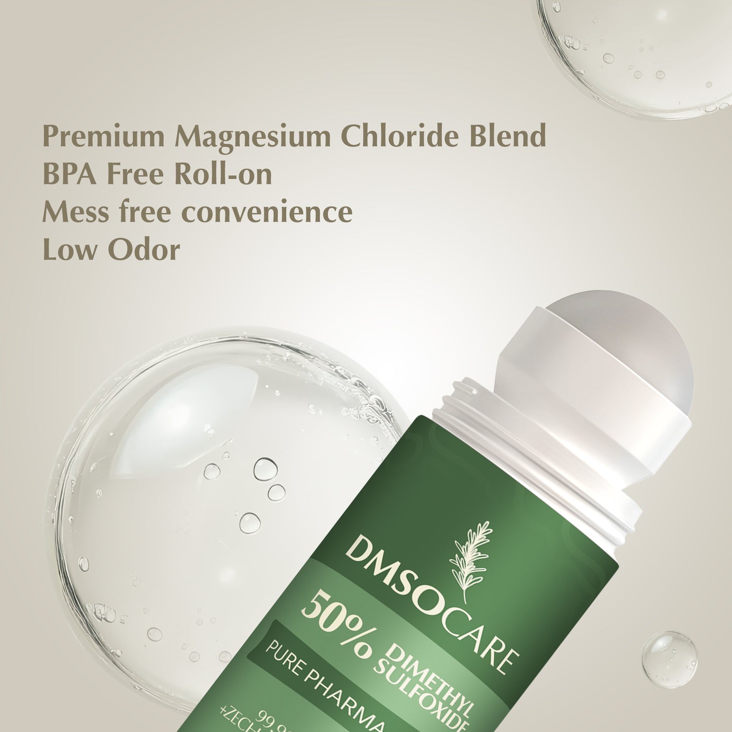 50/50 DMSO + Zechstein Magnesium Oil