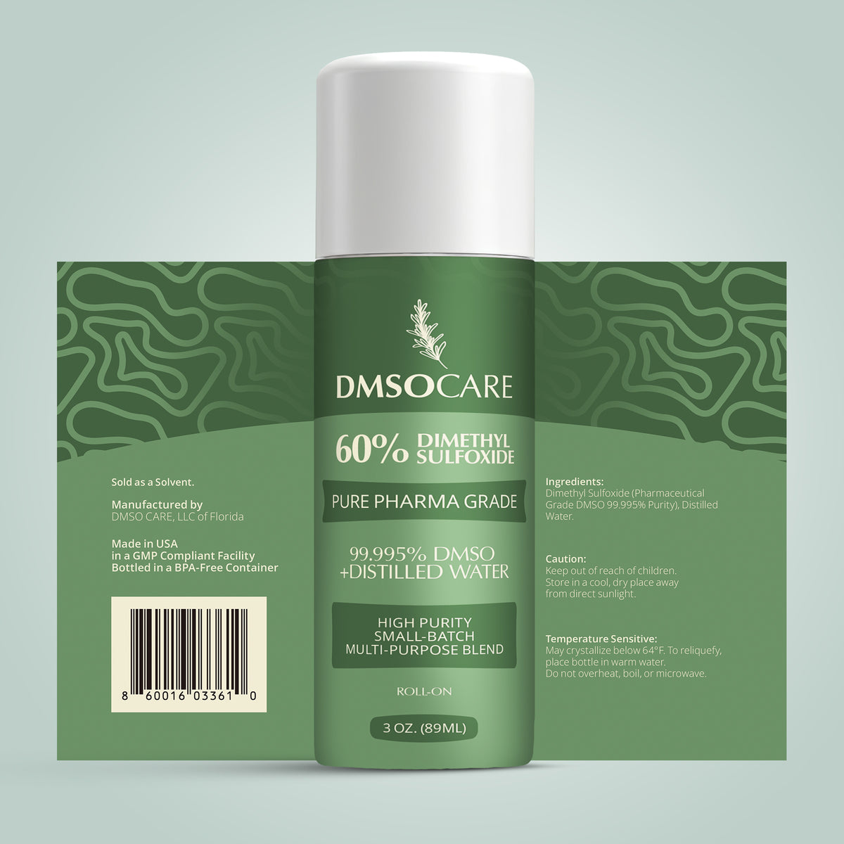 60/40 DMSO + Distilled Water