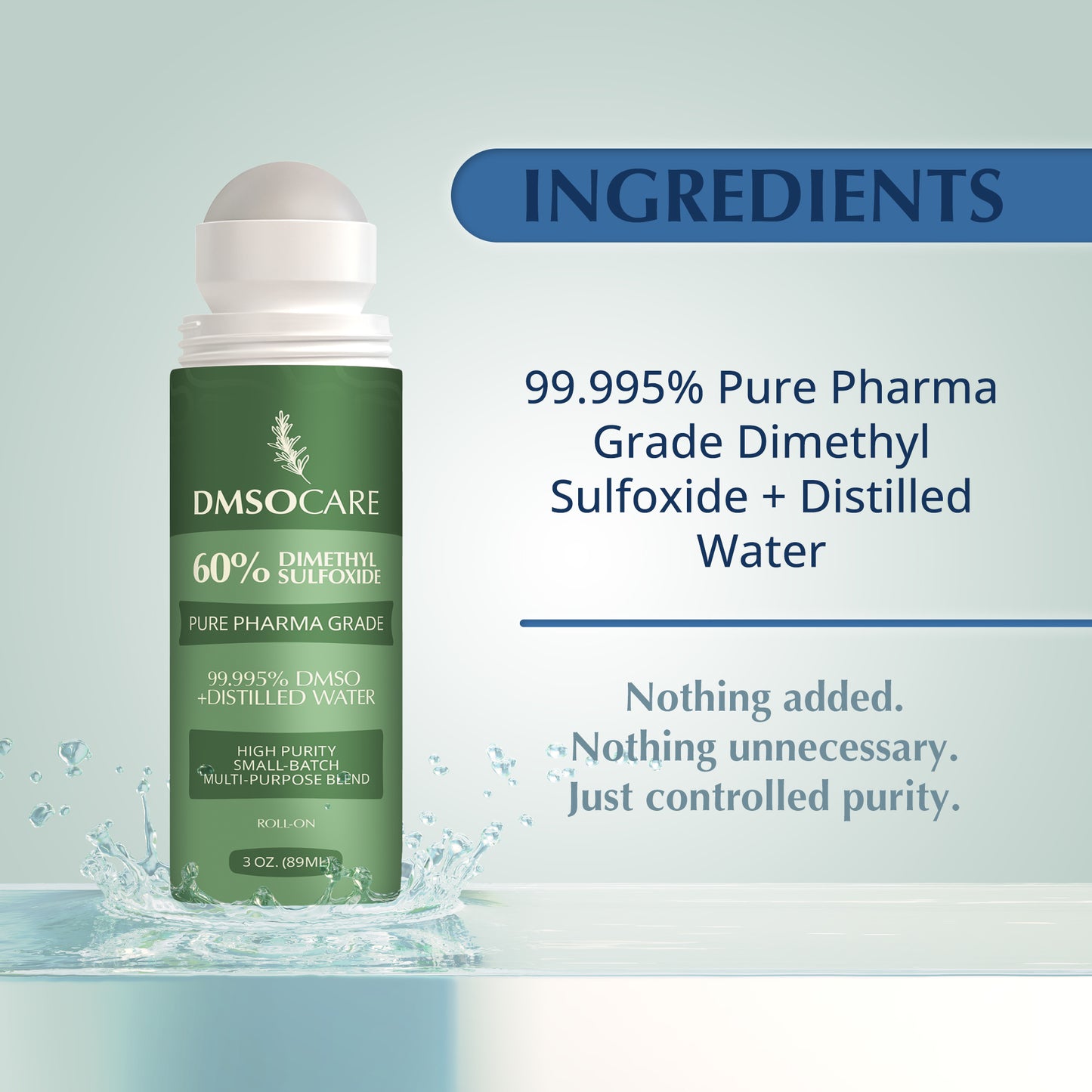 60/40 DMSO + Distilled Water